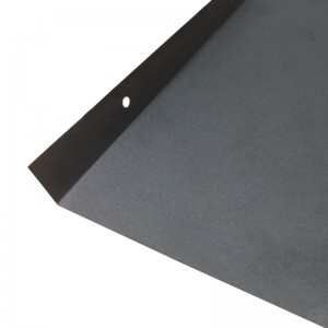 Musta PC-eristyslevy, liekin hidastava eristyslevy yläkansi, helppo taittaa akun eristyslevy