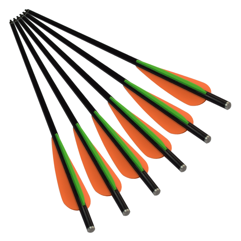 Elong Outdoor 117006 14INCH OD8MM Fiberglass Crossbow Pultti Jousiammunta Metsästys Crossbow Pulttien avulla