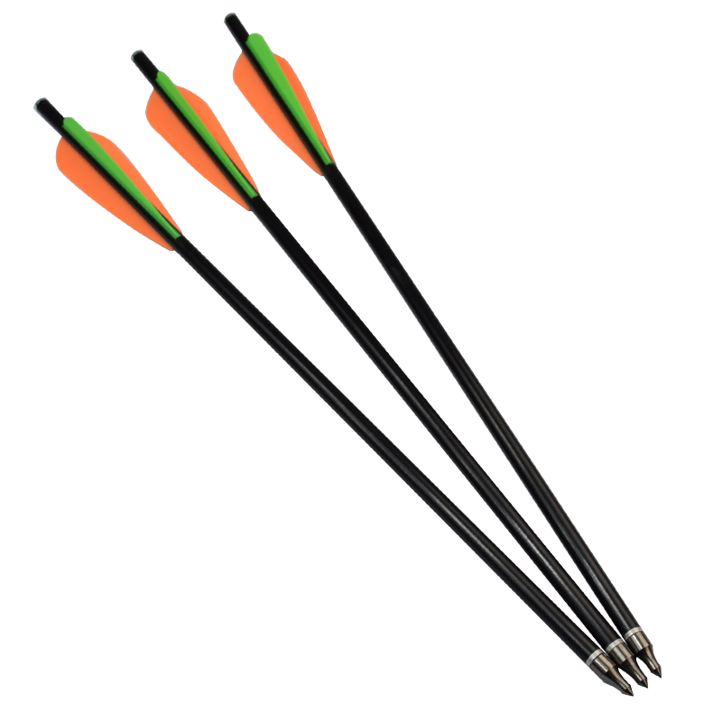 Elong Outdoor 117006 14INCH OD8MM Fiberglass Crossbow Pultti Jousiammunta Metsästys Crossbow Pulttien avulla