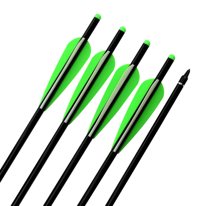 Elong Outdoor 114225 20 tuuman alumiiniset varsijousipultit TPU siivet jousiammunta metsästysvälineet
