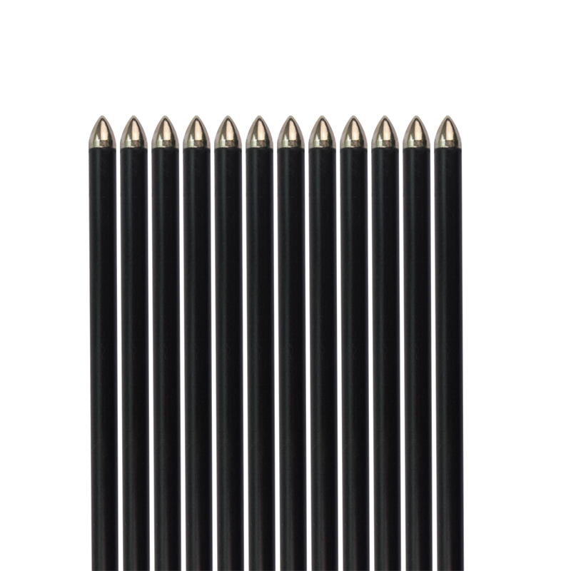 Elong Outdoor 111412 26INCH ID6MM Fiberglass arrow TPU Vanes jousiammunta ammunta