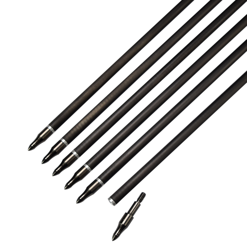 Elong Outdoor 114454 ID6.2mm 30 Tinch Carbon Fiber arrow Turkki höyhen jousiammunta ammunta