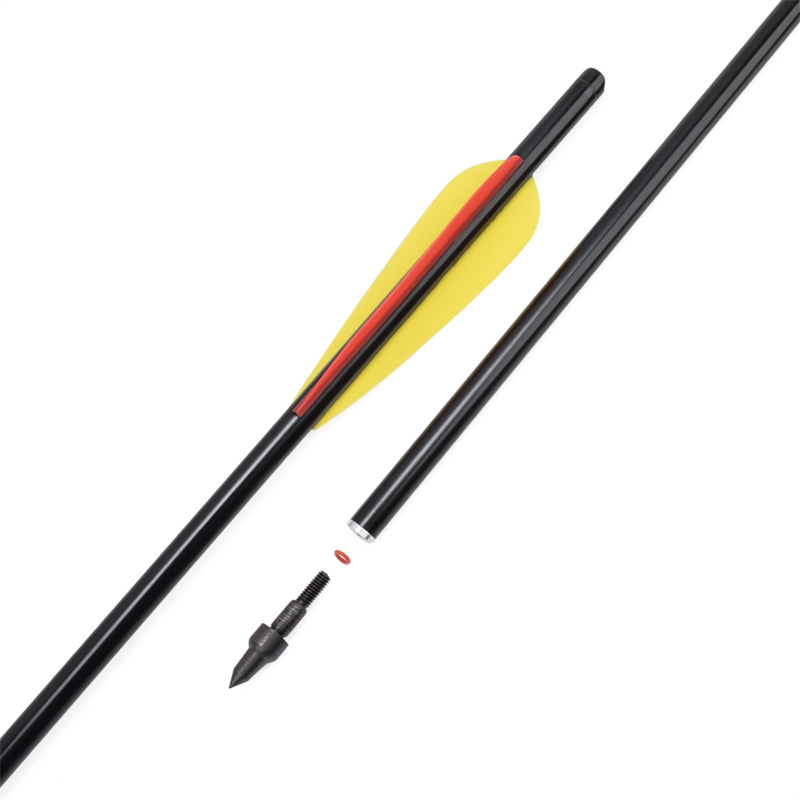 Elong Outdoor 116058-01 OD8.8mm 16 TINCH Aluminium Pultti TPU Vanes jousiammunta Crossbow Metsästys Käyttämällä
