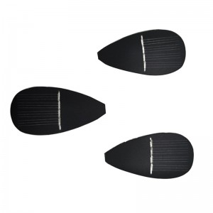 Räätälöity pudotusmuotoinen pieni koko epäsäännöllinen lehti muoto aurinkopaneeli kannettava off-grid mini koti aurinko virtalähde taloon