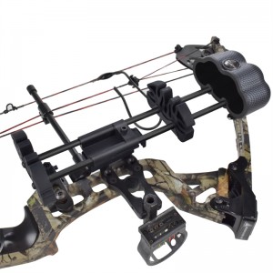 Nika-jousiammunta 430007 Jousiammunta Lisävarusteet 5nuolet Yksinkertainen Quiver metsästysrajan ja yhdisteen keula