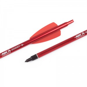 Nika-jousiammunta 113173-02 7.5inch Aluminium Crossbow Bolt Cobra Adder/r9/rx Crossbow Metsästys