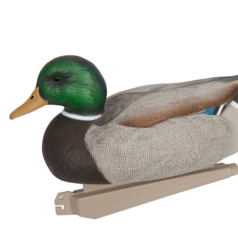 Muovi Duck Decoy Mallard Female Duck Drake Floating Keel Deadly metsästys houkutella