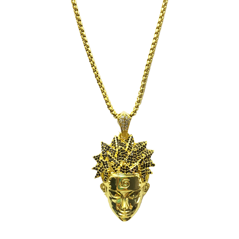 Trend Design Korkealaatuinen Zircon Brass ketju Kaulakoru Riipukset muoti kaulakoru sarjakuvahahmot riipukset