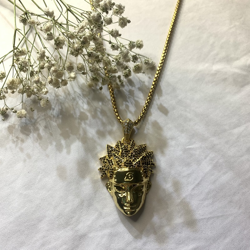 Trend Design Korkealaatuinen Zircon Brass ketju Kaulakoru Riipukset muoti kaulakoru sarjakuvahahmot riipukset