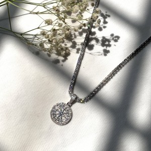 Bling bling riipus kaulakoru 18 k kullatut miehet janaiset \\\\ \'s Hip Hop korut