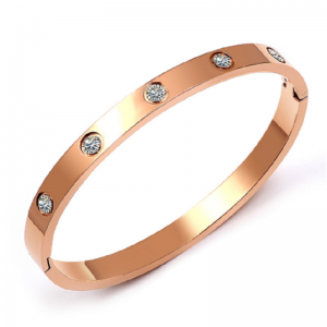 Tuore kylmä ilma titaani teräs rannekoru