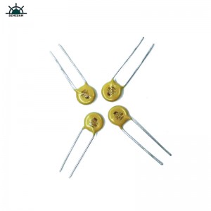 Alkuperäinen ODM-vastus Toimittaja Yellow Silicon 10D221 Halkaisija 10mm Metal Oxid MOV Varistor virtalähteelle