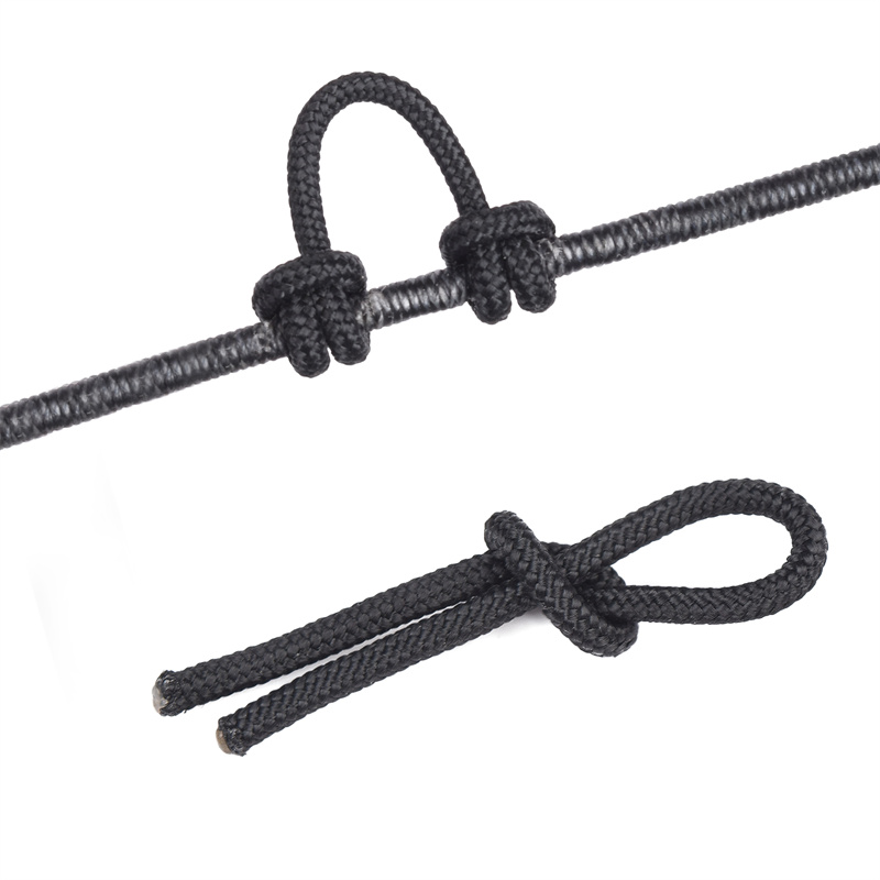 Elong Outdoor 280083 Jousiammunta D Loops Rope 5INCHES Jousiammunta Bowstring Palvelu Thread D Loop Rope Release Materiaali Nocking D Loop Rope merkkijono