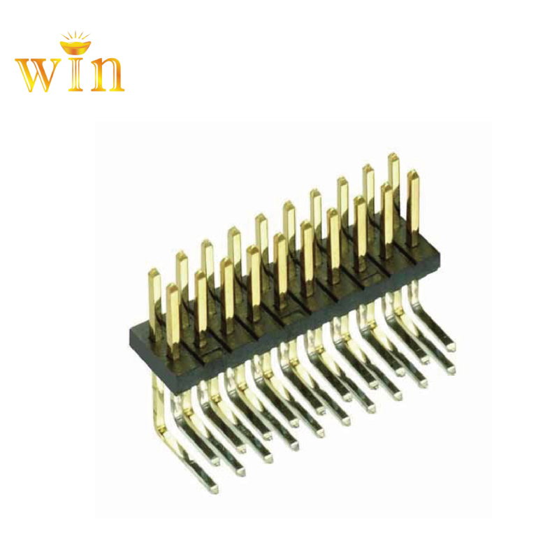 2x10p 2x13p 2x25p 90 ° Oikea kulma Pin Header Connector