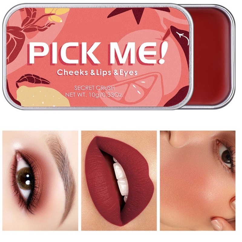 OEM posket&lips&eyes kolme yhdessä manufactory