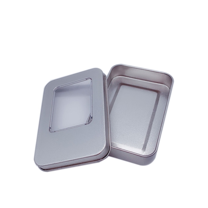 Hot Products USB Tina laatikko Muokattavat logo Tavarantoimittajat Metal lahjapakkaus Tinplate Valmistaja (101mm * 70mm * 20mm)