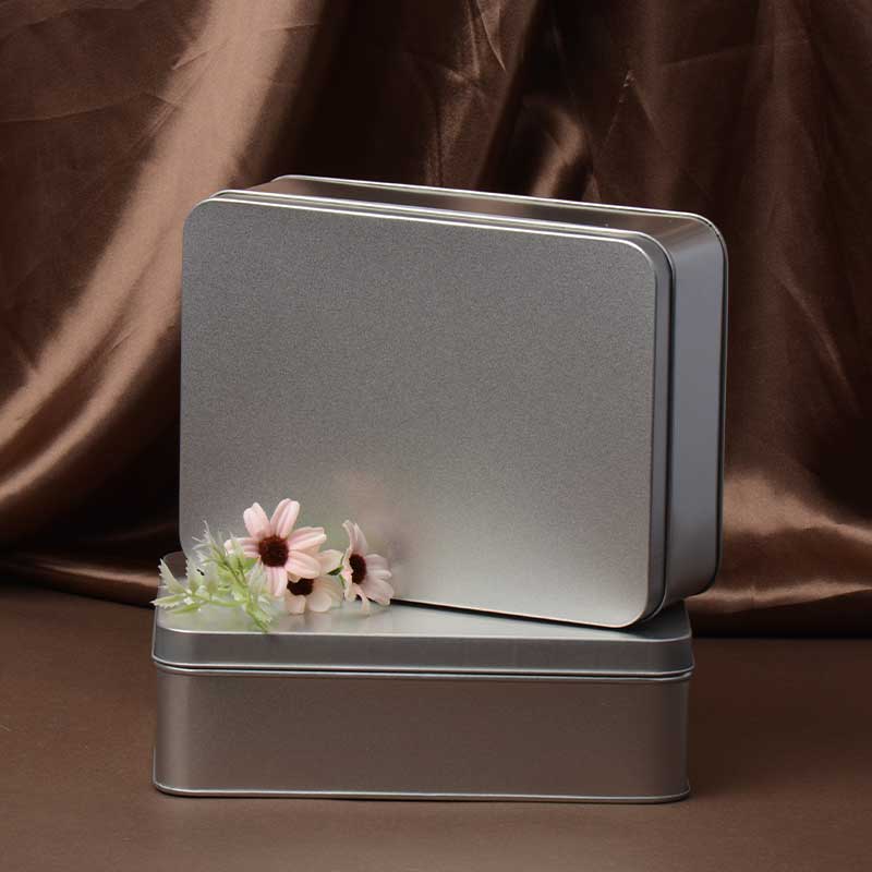 Frosted Metal Storage Box Bird \\ 's Nest Lahjapakkaus Tin Box 220 * 160 * 65mm