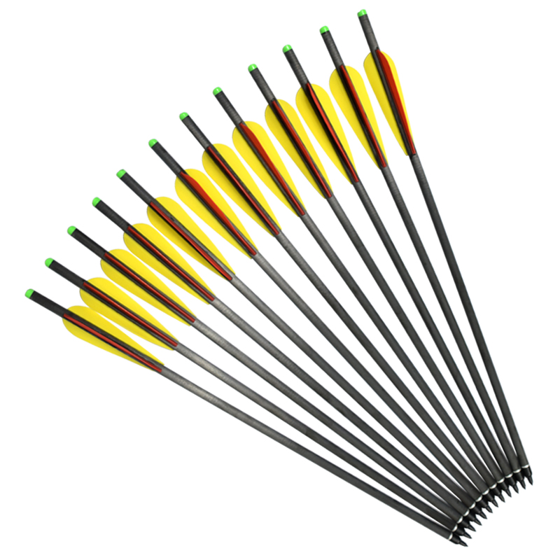 Elong Outdoor 117805 18 tuuman hiilipultit OD 8.8mm Archinery Crossbobow Metsästys Urheilu Pulttien avulla
