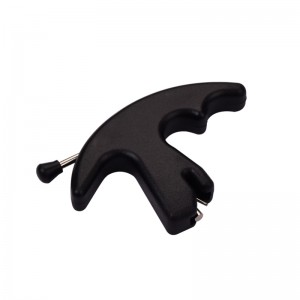 Elong Outdoor 42ra01-BK musta Väri Thumb Release Aid Jousiammunta Yhdisteen keula Ammunta Julkaisutiedot