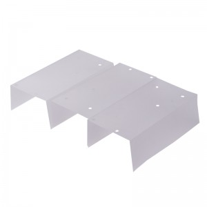 Valmistajat toimittavat FR65-eristyslevyn, kulutusta kestävä PC-eristyslevy, liekin hidastava eristystiiviste