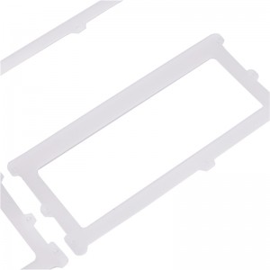 BOPU toimittaa vedenpitävä silikonilevy, läpinäkyvä kytkentä virtalähde silikoni tiiviste, tiivistys äänieristys silikonilevy