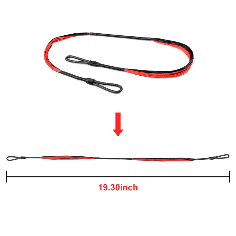 Elong Outdoor 280046-02 19.3 Tinch 20 Strands Crossbow String Cobra System Adder/r9