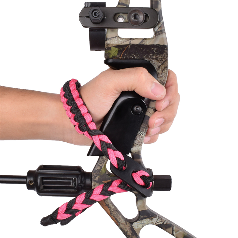 Elong Outdoor 470014 ranne rintalasinahkainen metalli gromet pinkki jousiammunta yhdistelmä keulakuvaus