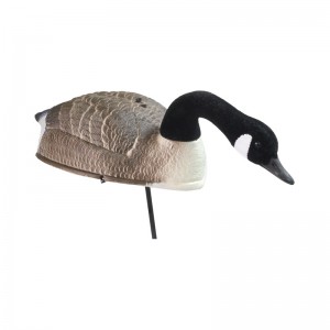 3 päätä vaihdettava puoli kuori muovi hanhi houkutus metsästykseen ja puistoon