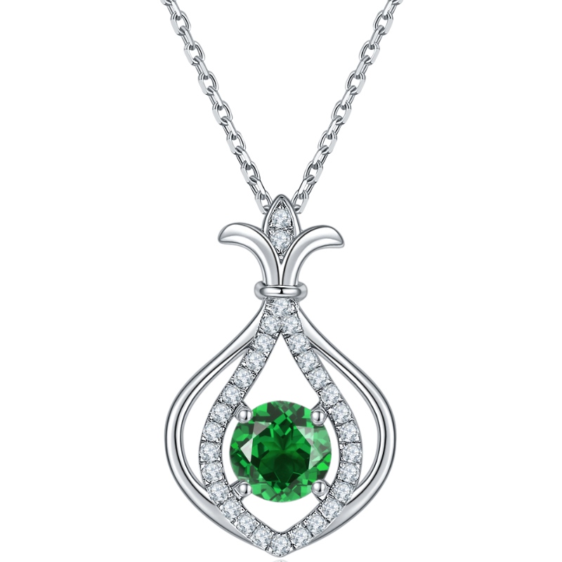 Uusi muoti korut 925 Sterling hopea Rhodium-pinnoitus Cubic Zircon riipus kaulakorunaisille lahja