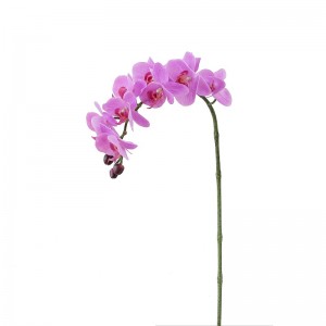 Korkealaatuinen todellinen kosketus Yksittäinen haara keinotekoinen orkidea myydään