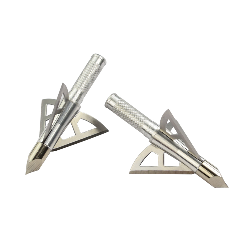 Nika Jousiammunta 15B023 3 Kiinteät terät 100/125Grain Metsästys Broadheads-jousiammunta Crossbow Bolt Metsästys