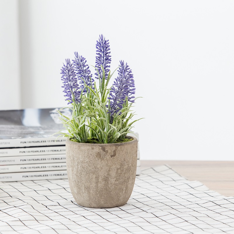 Hot Male Factory Direct Supply Potted Keinotekoinen laventeli