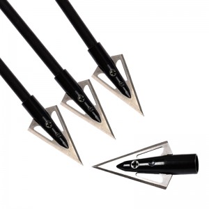 Nika-jousiammunta 15B004 3 Terä 125 Grain Broadheads ARCHERY CRENTBOW BOLTnuolet Ruuvi vinkkejä Metsästys