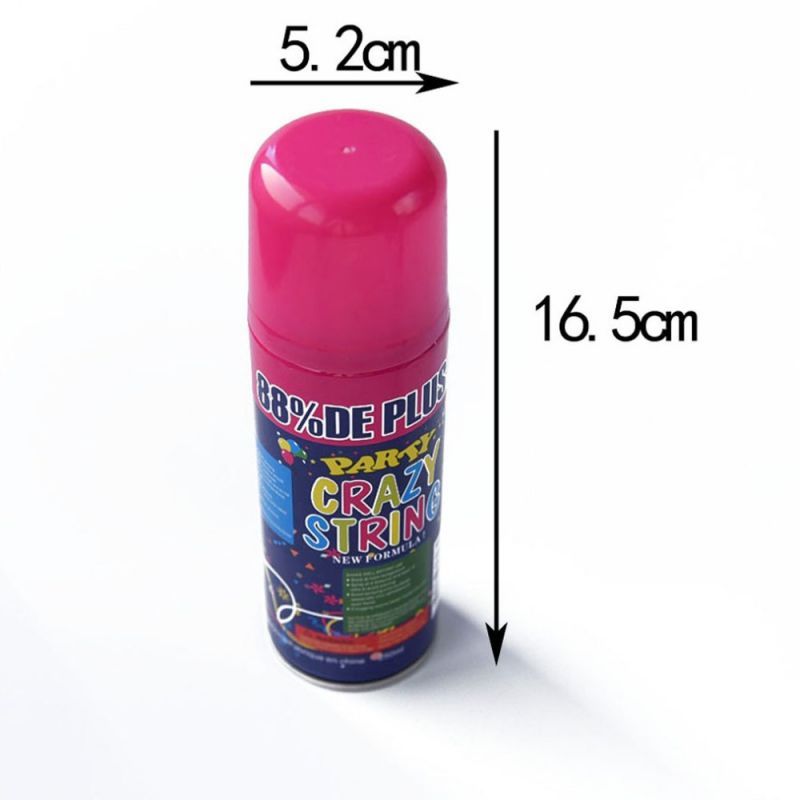 250ml Värikäs hullu merkkijono puolue/häät/festivaali juhla