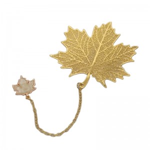 Mainos Brass Bookmarks Mainonta Kulta Hollowed Out logo Souvenir Metal Bookmark