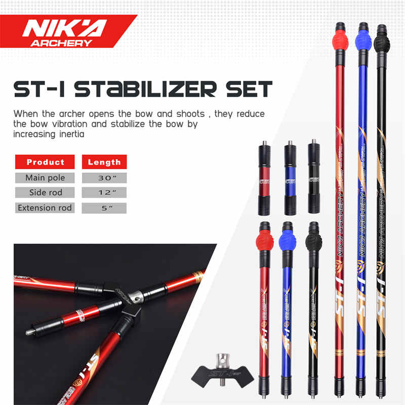 Elong Outdoor 240032 ST-1 CARBON STABILITOR SET jousiammunta keulatarvikkeet ammunta
