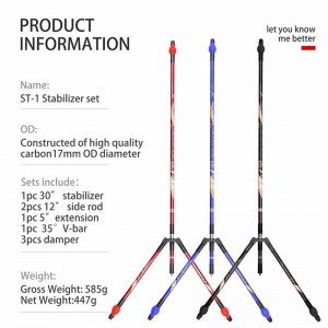 Elong Outdoor 240032 ST-1 CARBON STABILITOR SET jousiammunta keulatarvikkeet ammunta