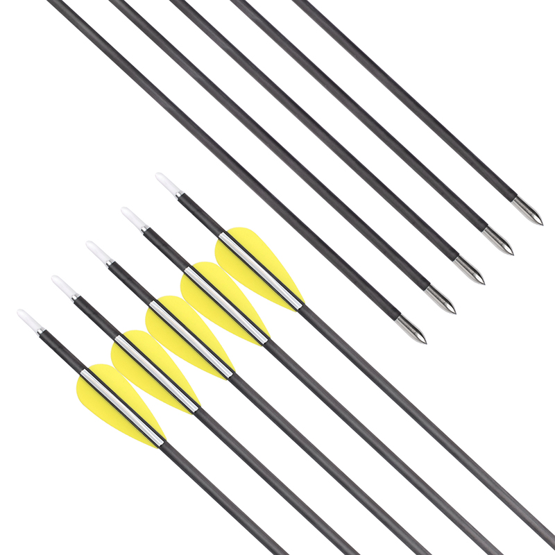 Elong Outdoor 121125 ID3.2mm Pure Carbon arrow 32 \\ '\\' Arching Carbonnuolet kohdeammoille ja käytännölle
