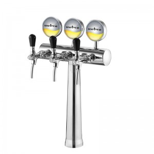 Kolme tapaa Brass Beer Tower LED-valo