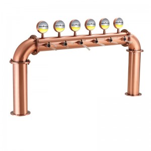 6 Way Bridge Beer Tower Beer Taps