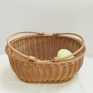 Hieno käsin kääritty soikea rottinki