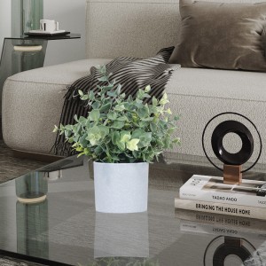 tehdas suoraan toimittaa äskettäin suunniteltuja keinotekoisia ruukkukasvit keinotekoinen vihreä koristeellinen mukavanäköinen ja todellinen kosketettu tuntuu