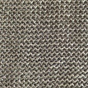 Kierrätetty kudottu kangas muoti kankaalla vuodevaatteet