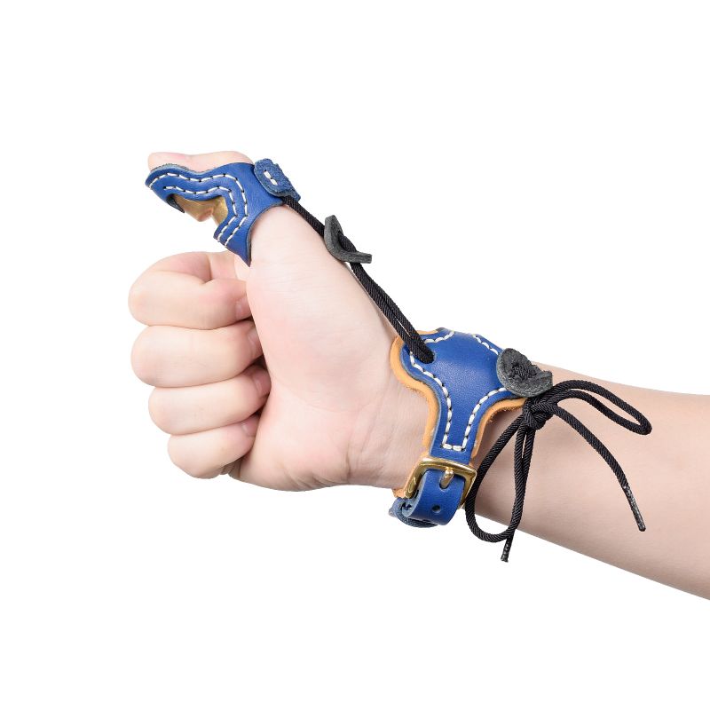 Elongarrow M kokoThumb Armor+Wrist Strap Jousiammojen ampumatarvikkeet Sormen suojaaminen