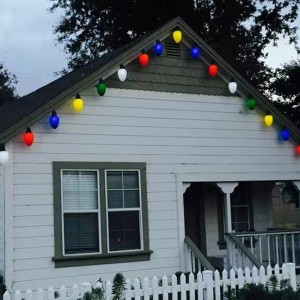 Xmas Party LED 5 valot asetettu koriste joulu loma iso valo