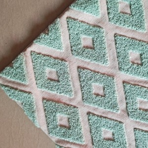 Kierrätetty pehmo kangas