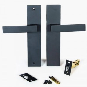 6203 moderni sinkkiseos etuoven kahvan lukituskahva -asetettu etuoven lukitussarja