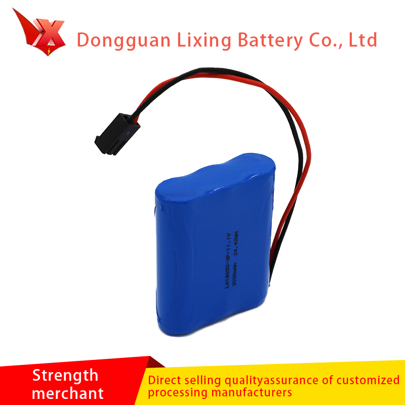 UL 18650 Litiumparisto 11.1V Akku 2000MAH18650 Akun työkalun akku
