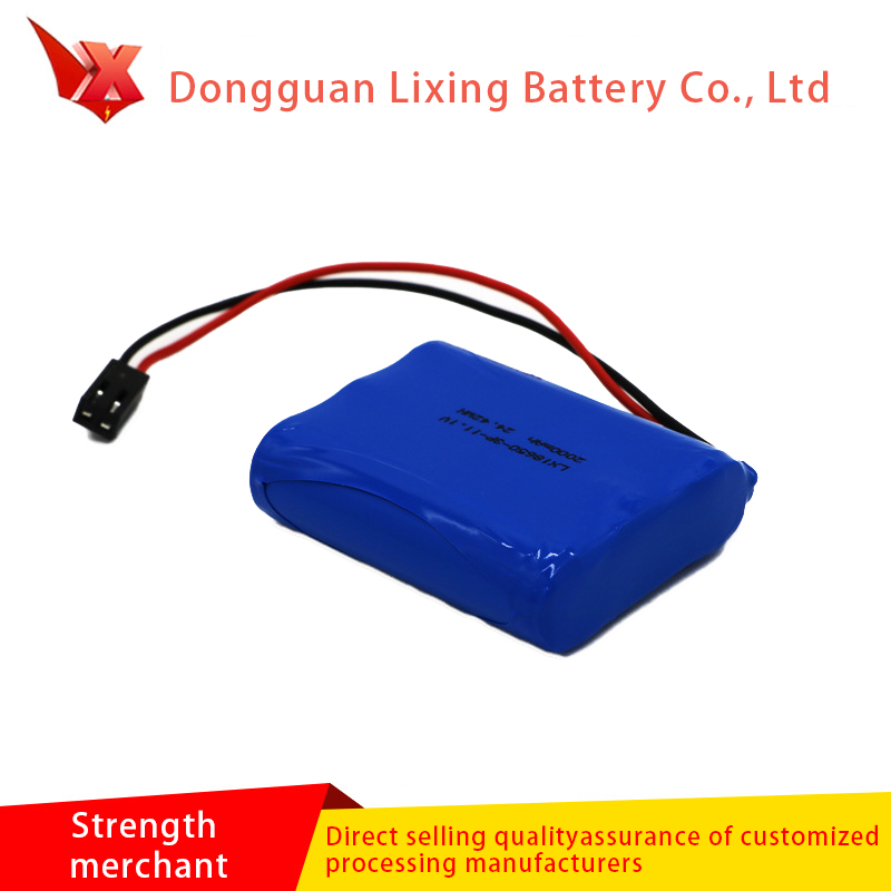 UL 18650 Litiumparisto 11.1V Akku 2000MAH18650 Akun työkalun akku