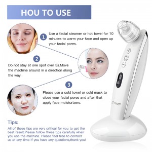 Electric Blackhead Remover Skin Care Tools WiFi langaton kameran havainto